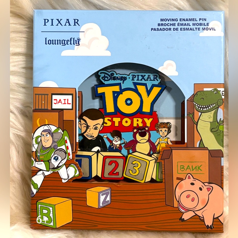 Loungefly Disney Pixar Toy Story Characters Limited Edition Enamel Pin